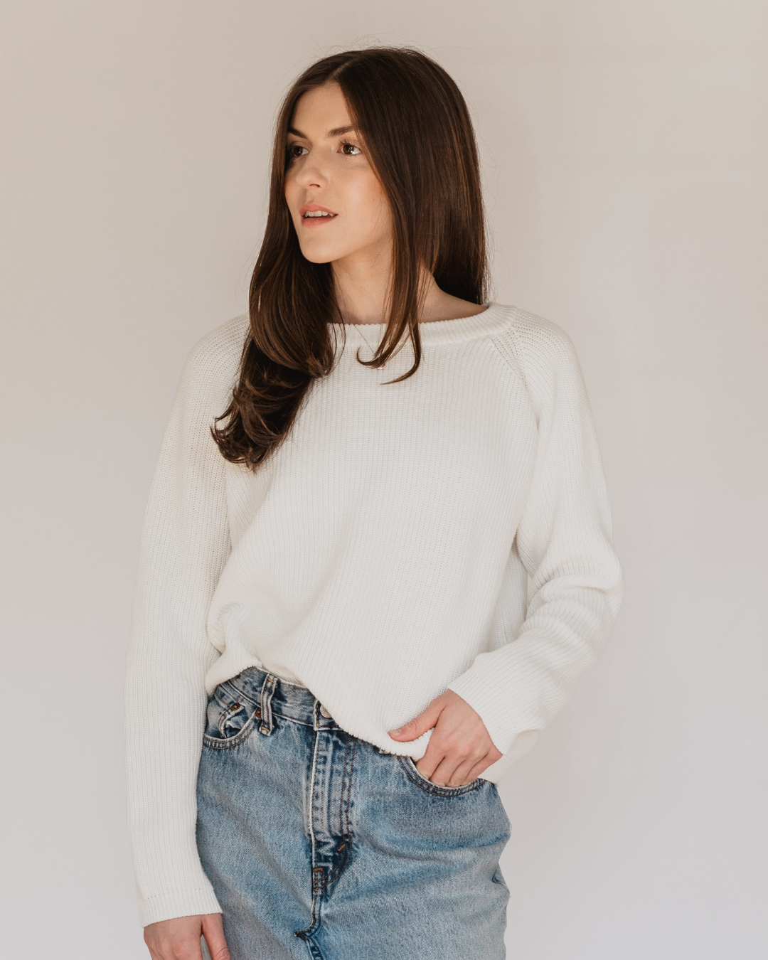 100% Cotton Fisherman Sweater