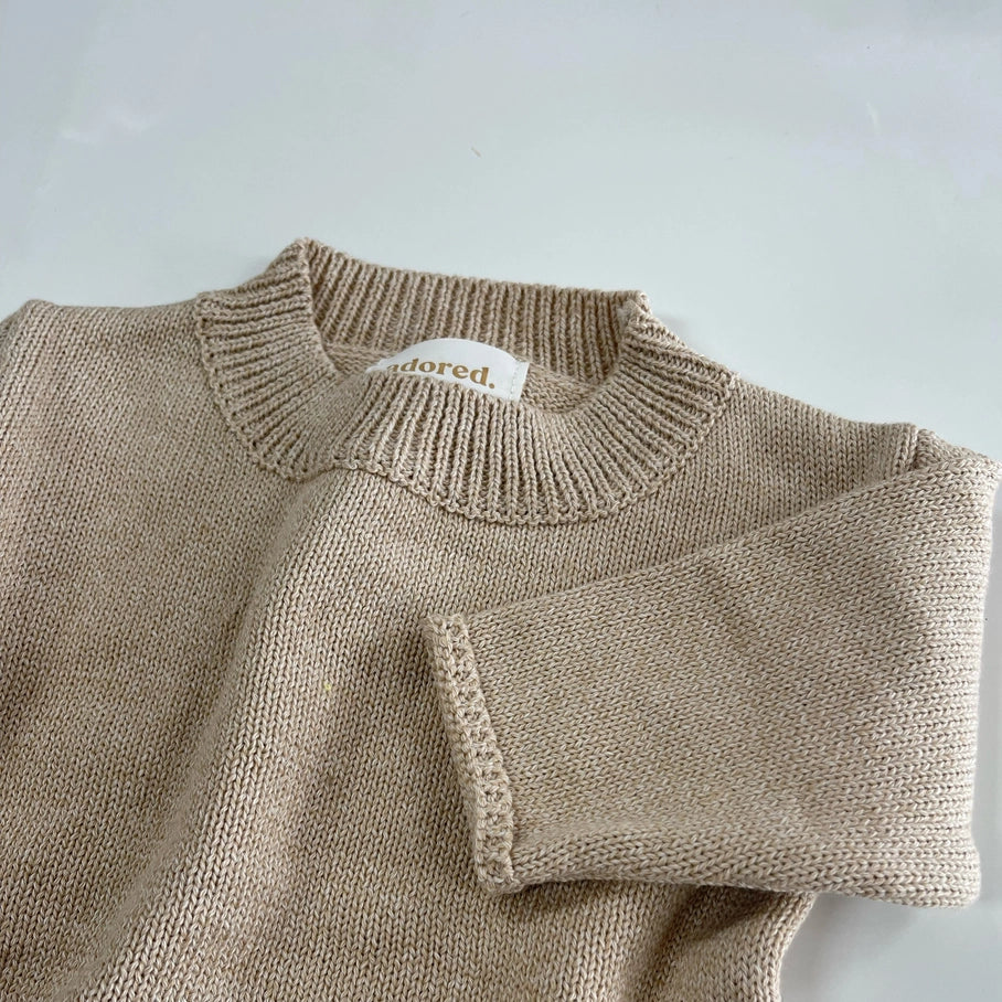 100% Cotton Crewneck Sweater