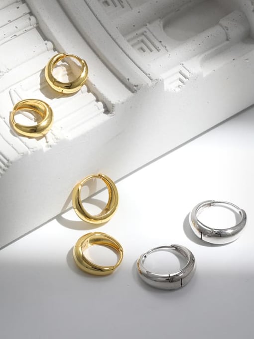 Elina Huggie Hoop Earrings