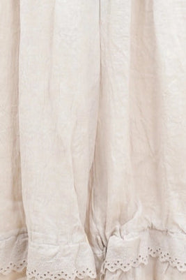 Maine Summer Linen Eyelet Pants