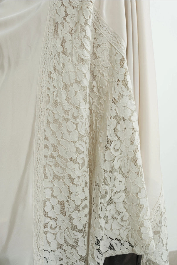 The Rocky and Lace Insert Slip Skirt
