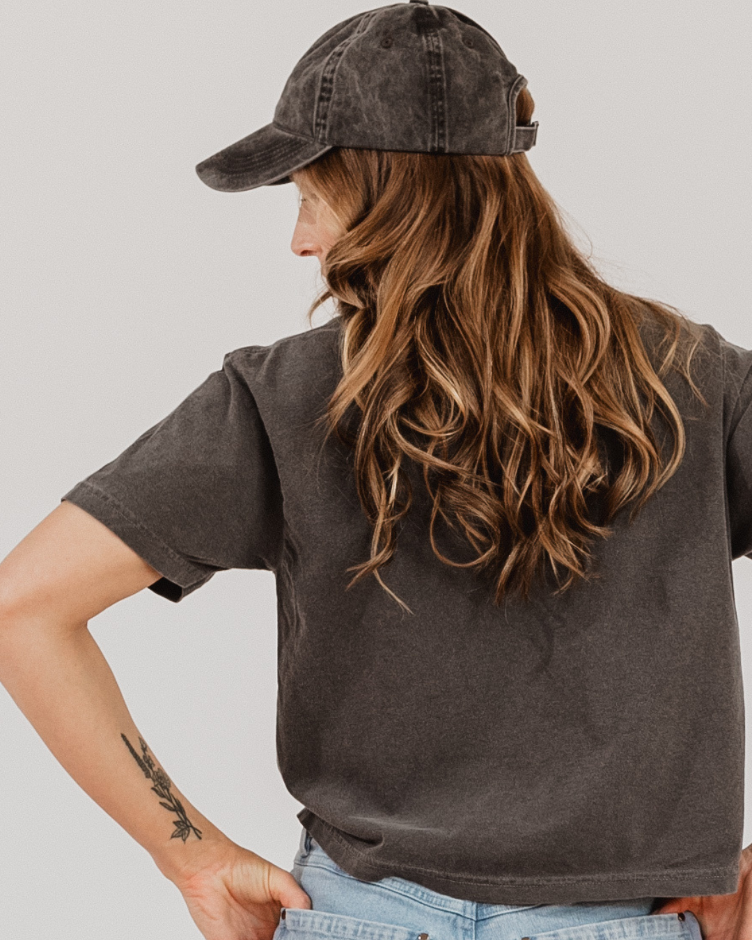 Logan 100% Cotton Vintage Tee
