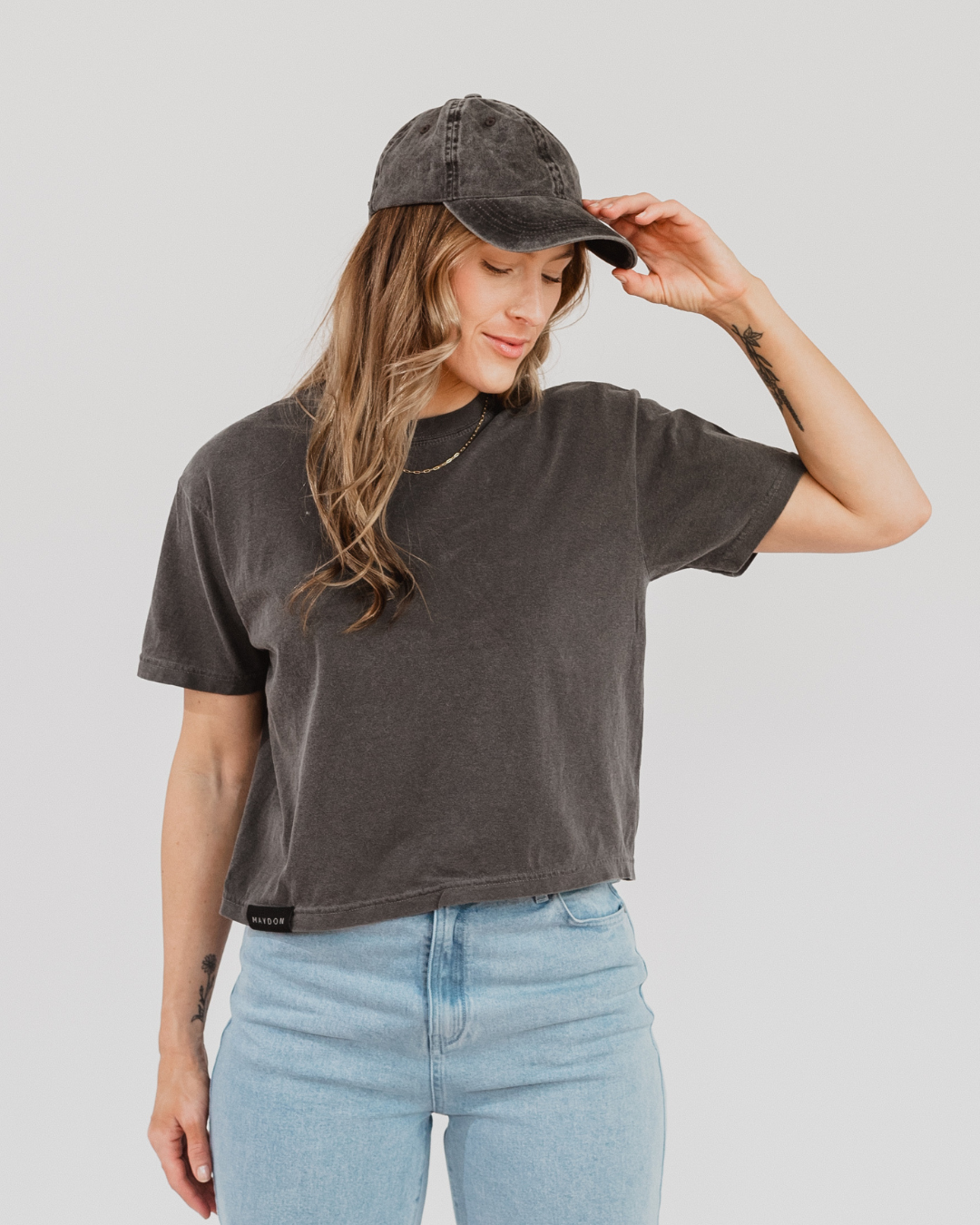 Logan 100% Cotton Vintage Tee