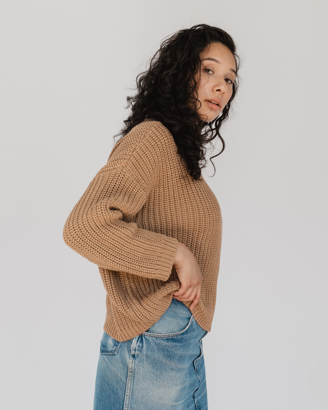 100% Organic Cotton - The Chunky Knit Sweater