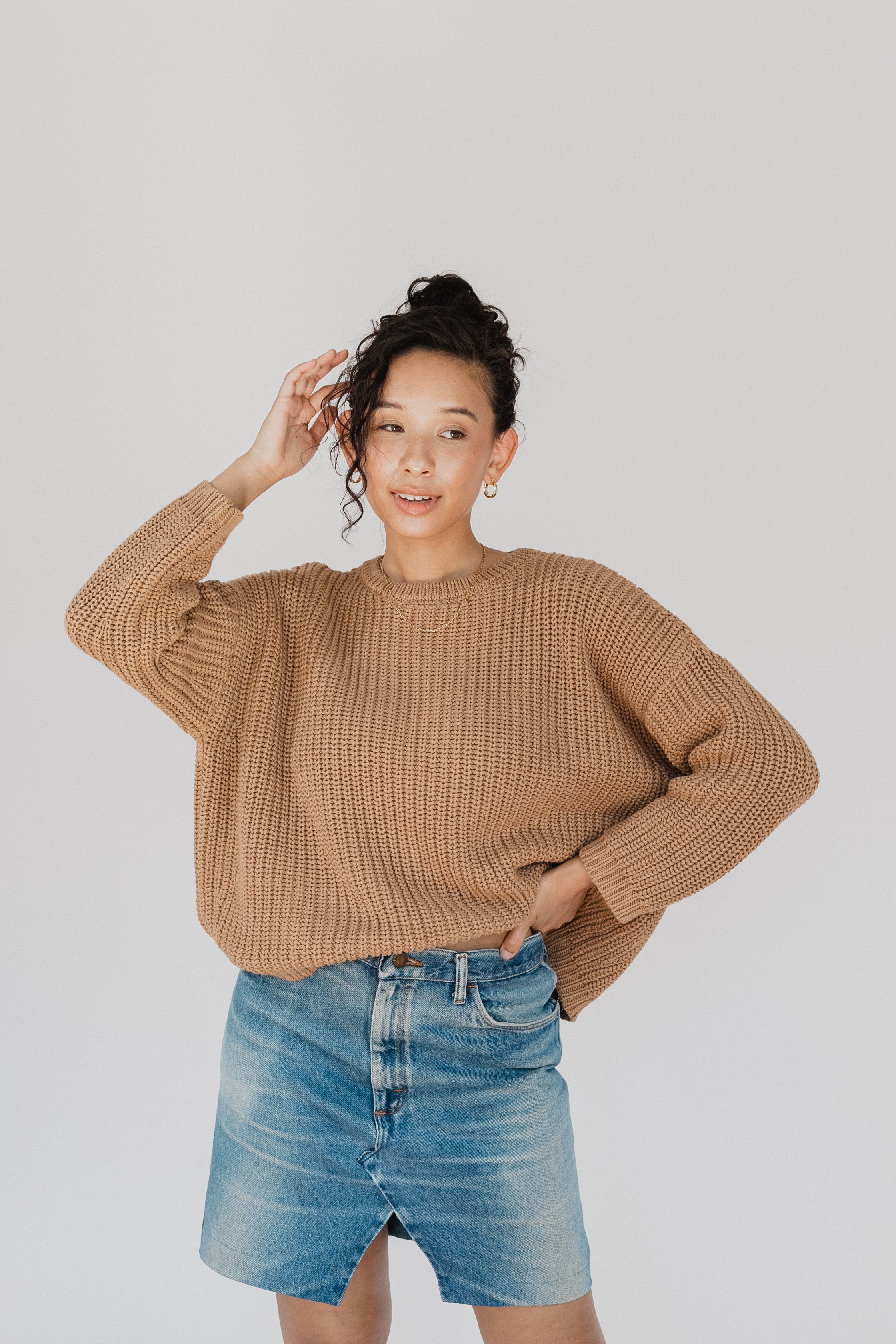 100% Organic Cotton - The Chunky Knit Sweater