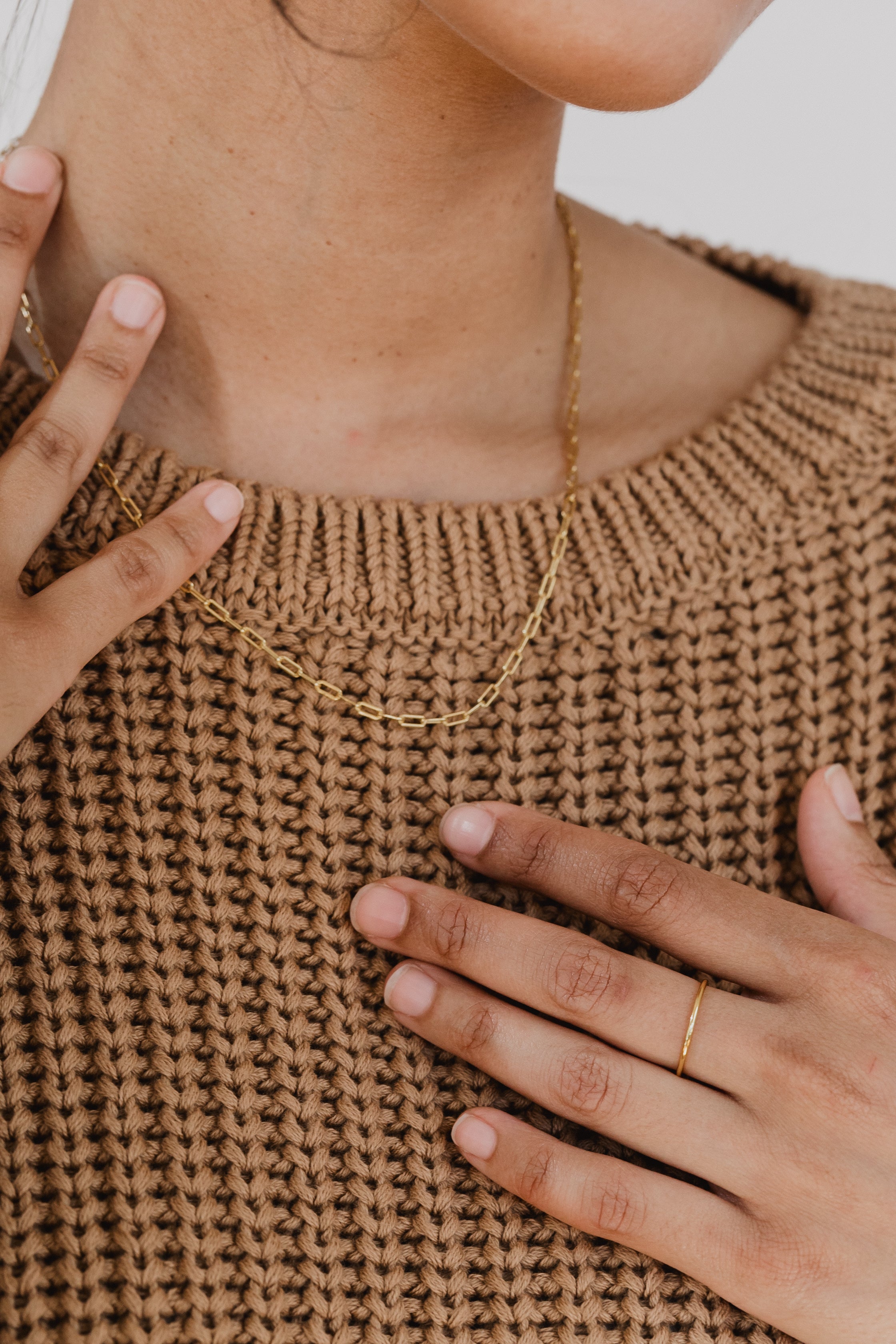 100% Organic Cotton - The Chunky Knit Sweater