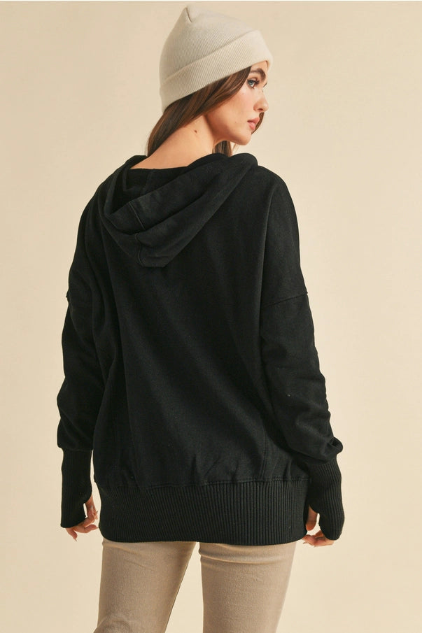 Georgia 100% Cotton Oversized Hoodie