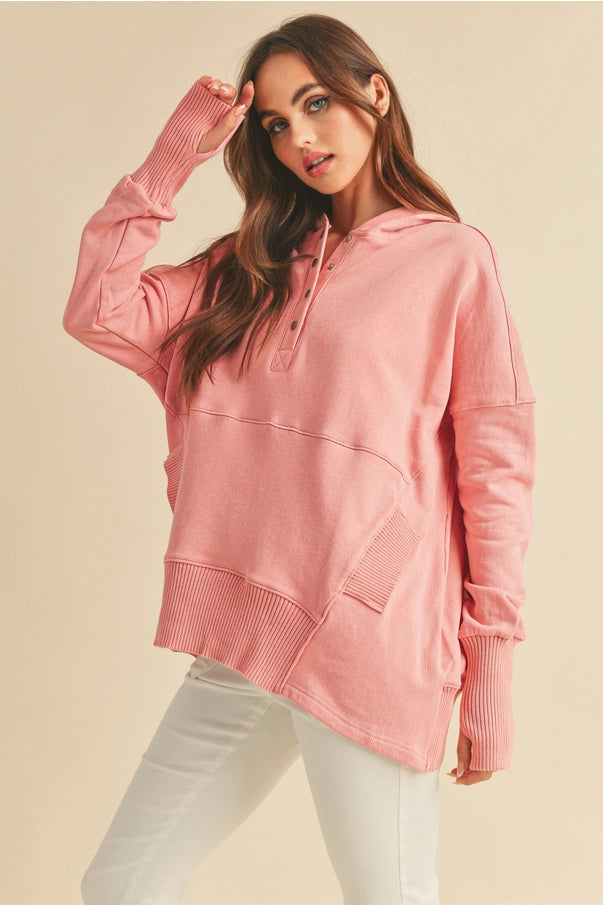 Georgia 100% Cotton Oversized Hoodie