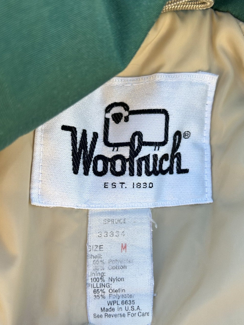 Vintage Woolrich Spruce Parka Field Jacket