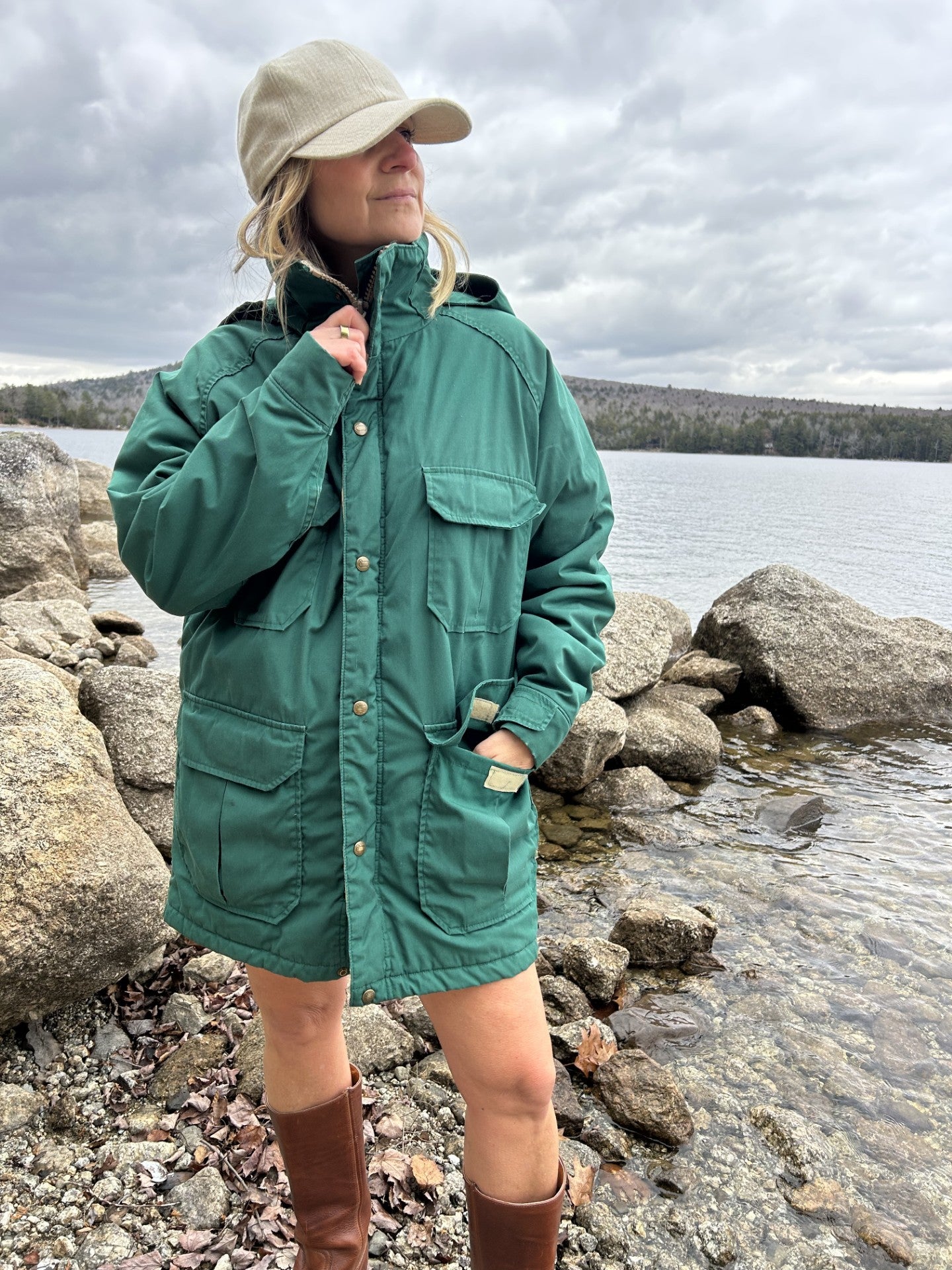 Vintage Woolrich Spruce Parka Field Jacket