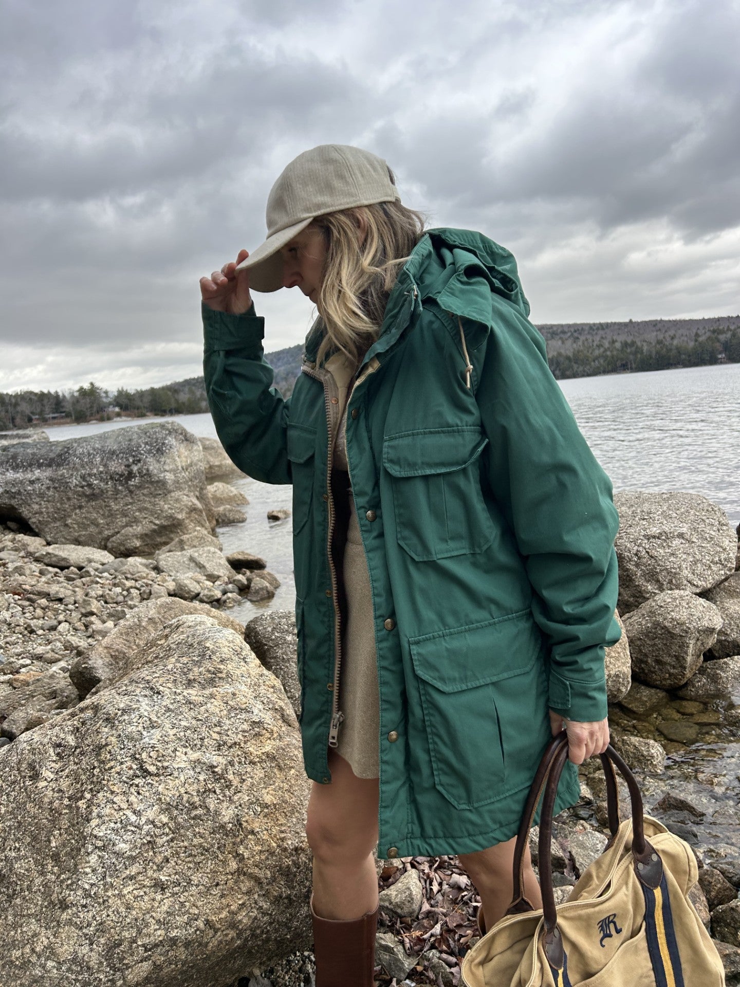 Vintage Woolrich Spruce Parka Field Jacket