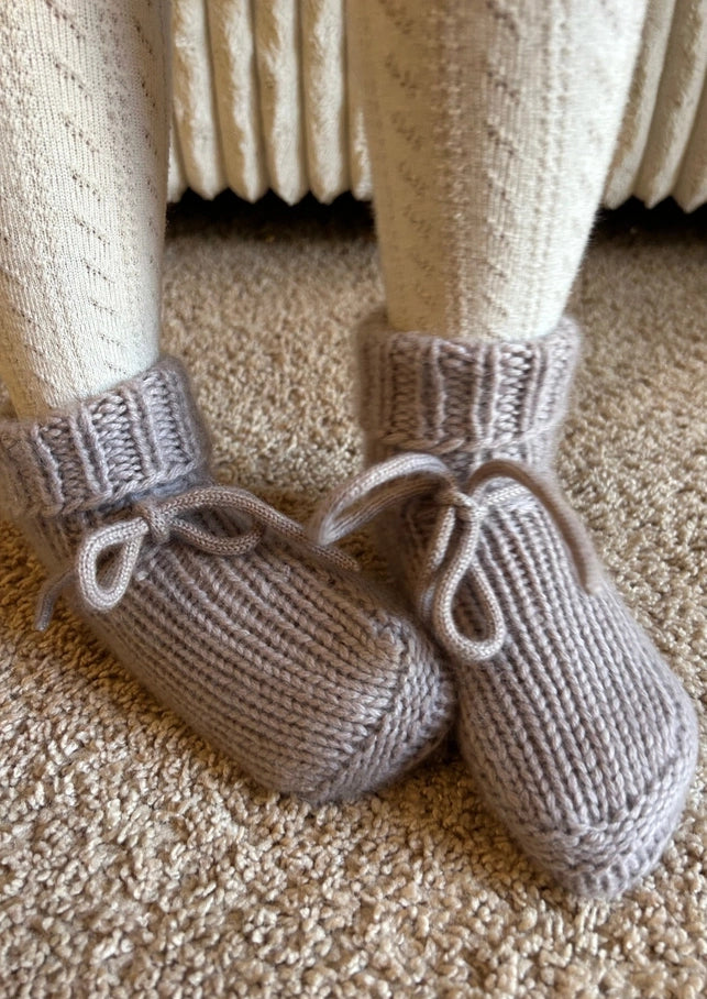 100% Cashmere Booties