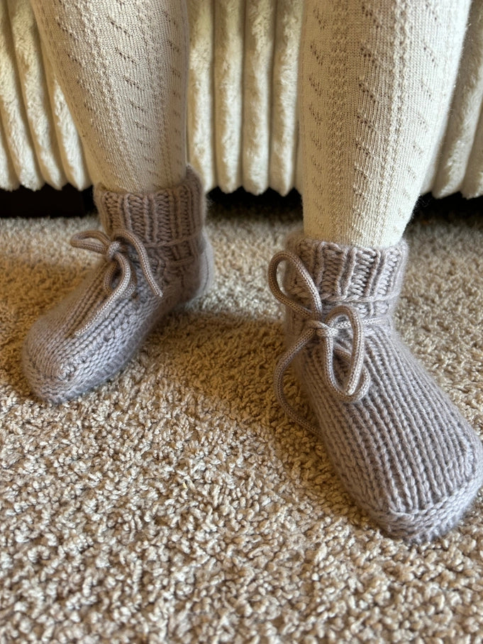 100% Cashmere Booties