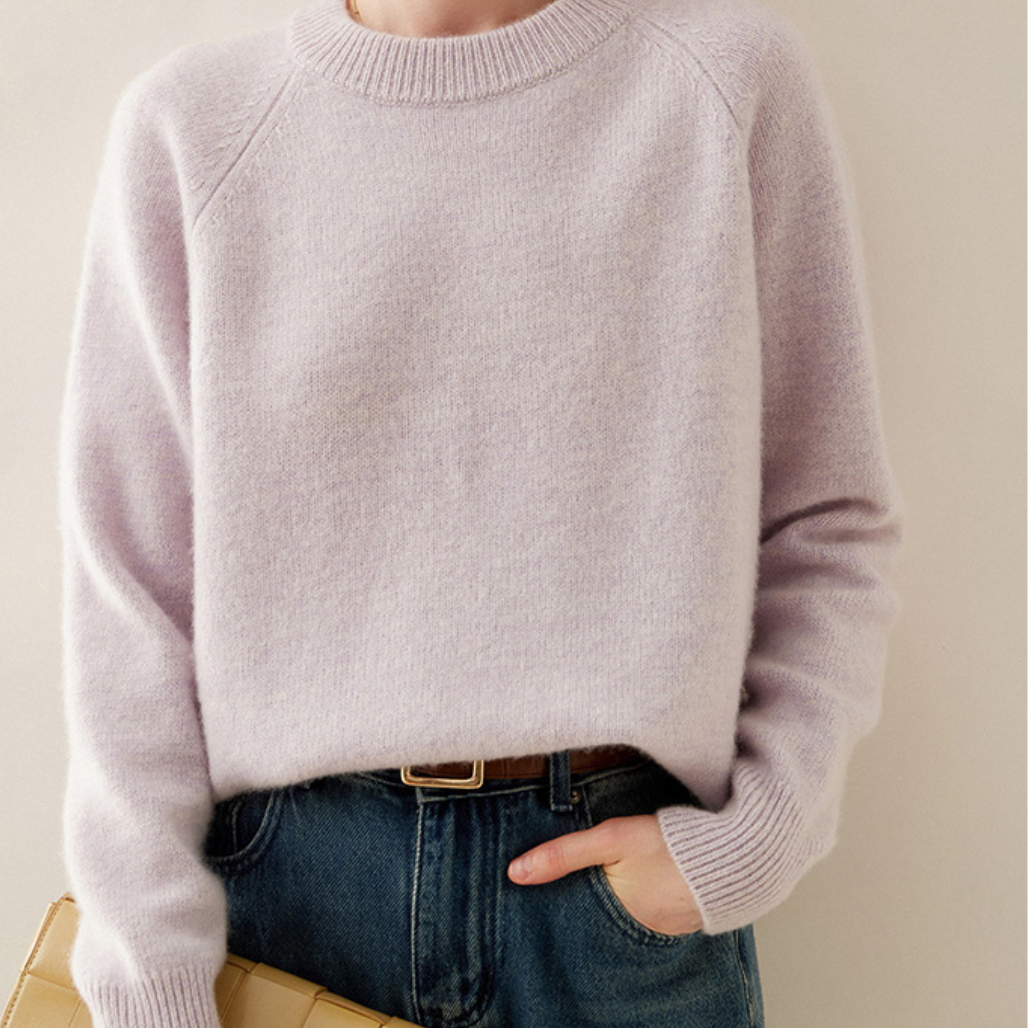 100% Cashmere Fisherman Sweater