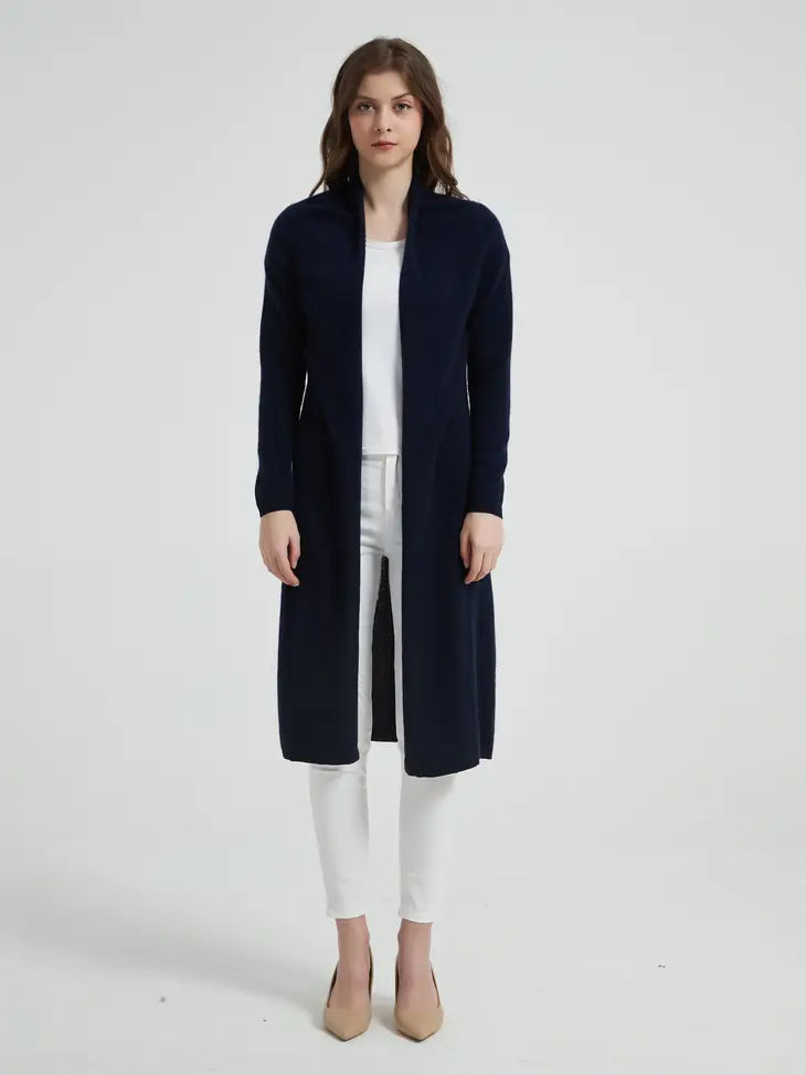 The Olivia 100% Mongolian Cashmere Duster Cardigan Sweater