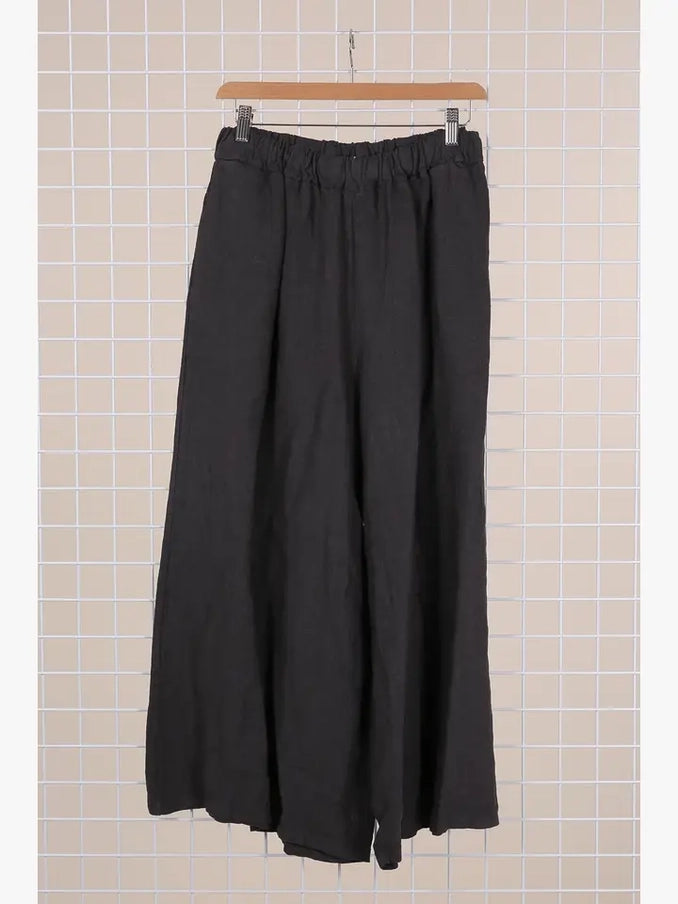 Brisa 100% European Linen Wide Leg Pants