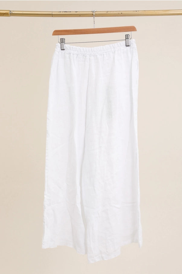 Brisa 100% European Linen Wide Leg Pants