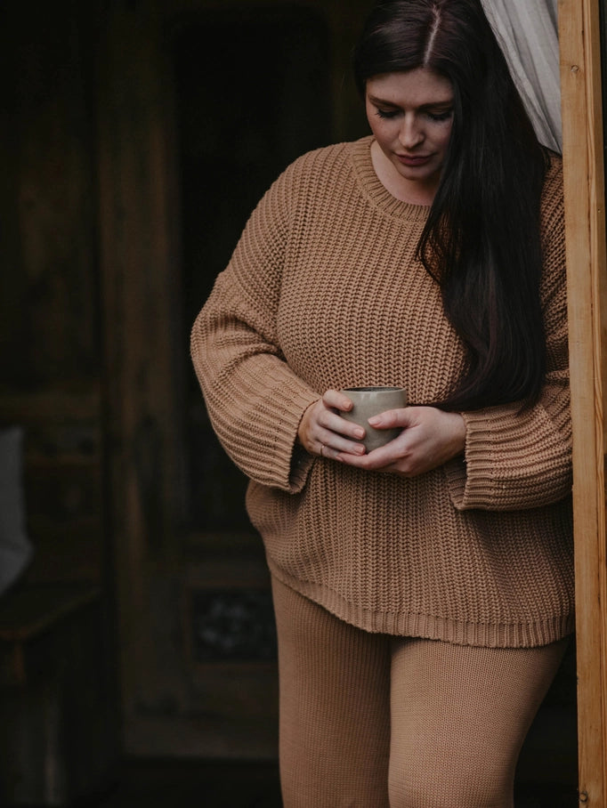 100% Organic Cotton - The Chunky Knit Sweater