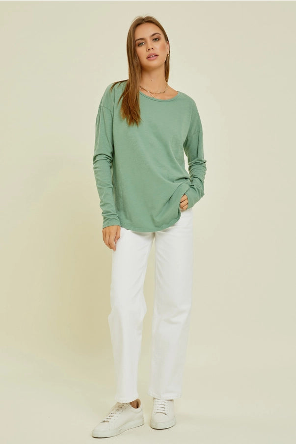 Supima Cotton Long Sleeve Tee