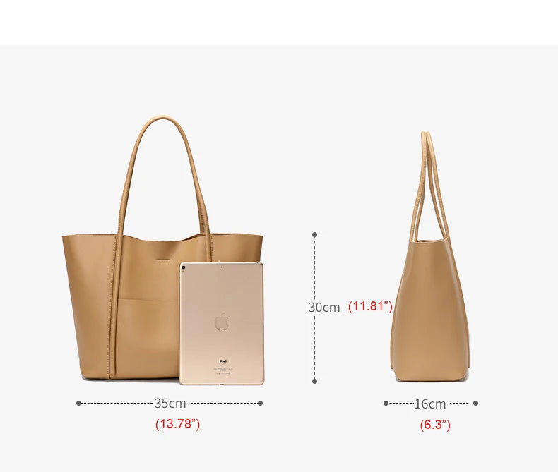 Bali Large Tote - Genuine Leather