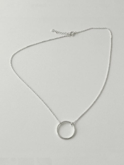 Kady Circle Pendant Necklace