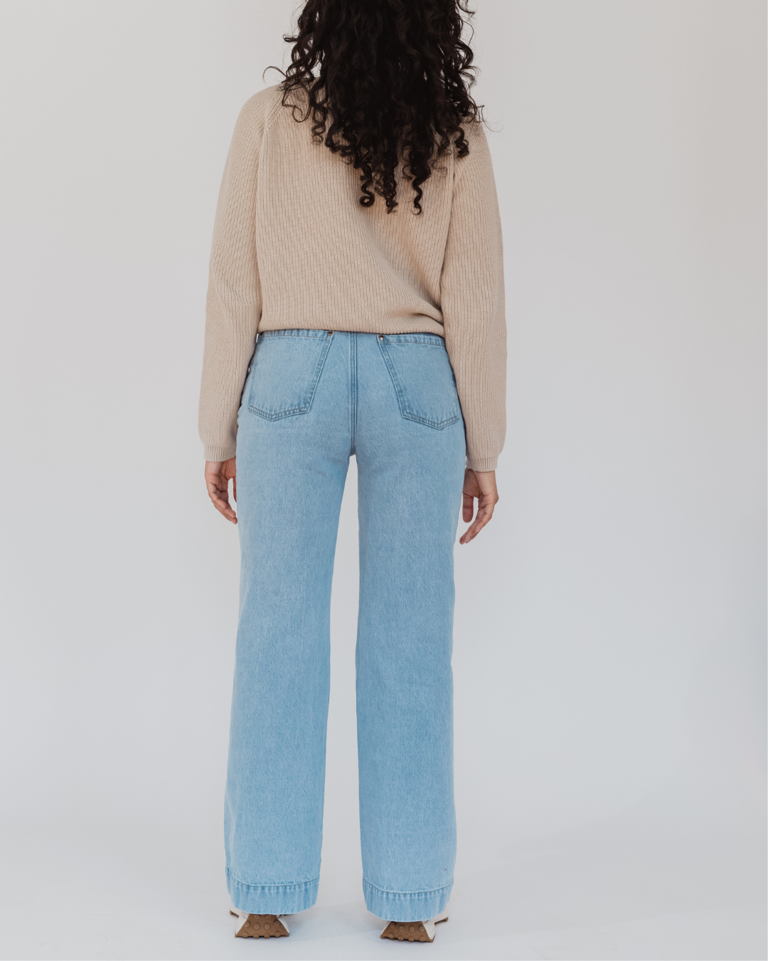 Charlianne High-Rise Wide Leg Trouser Jeans