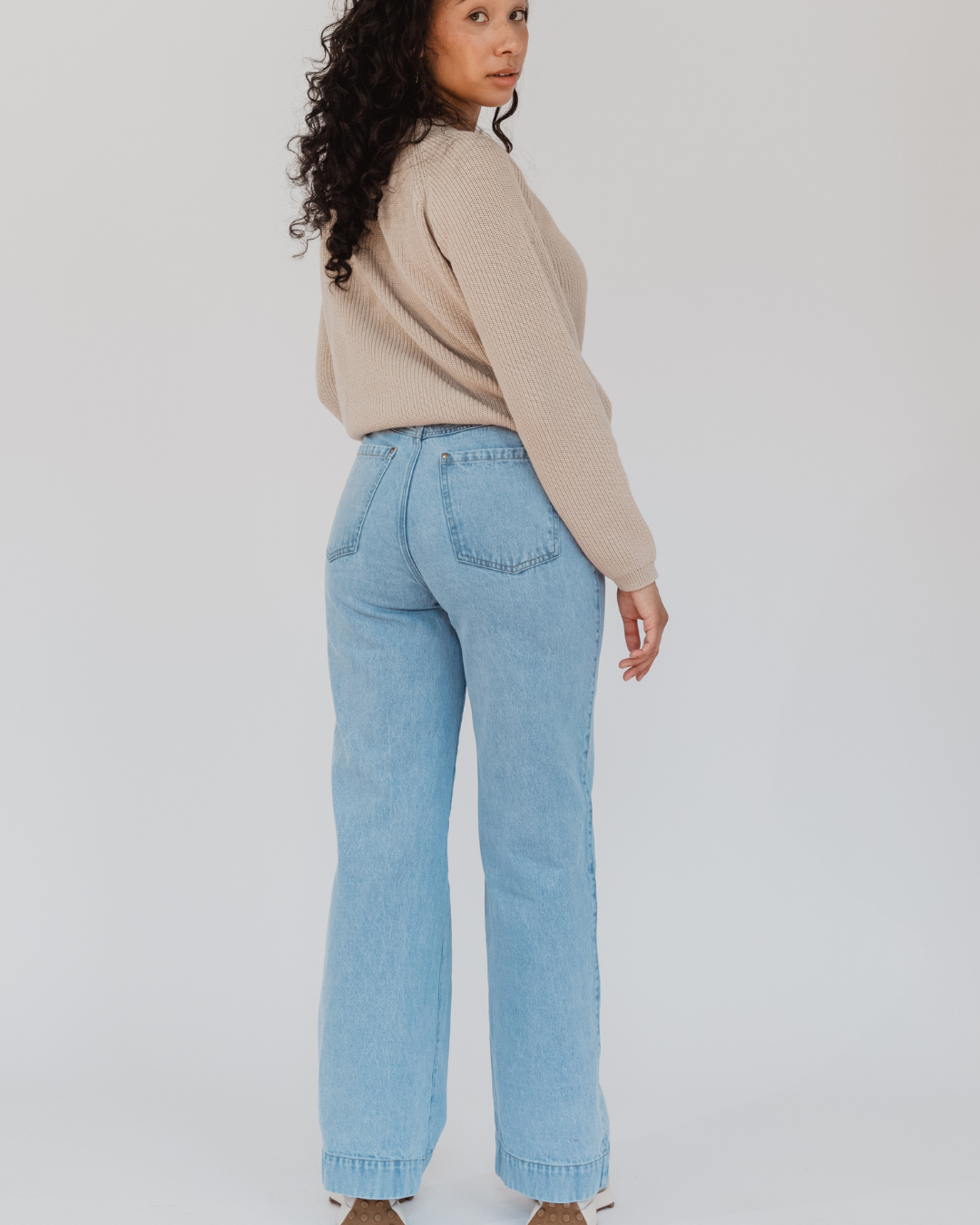 Charlianne High-Rise Wide Leg Trouser Jeans