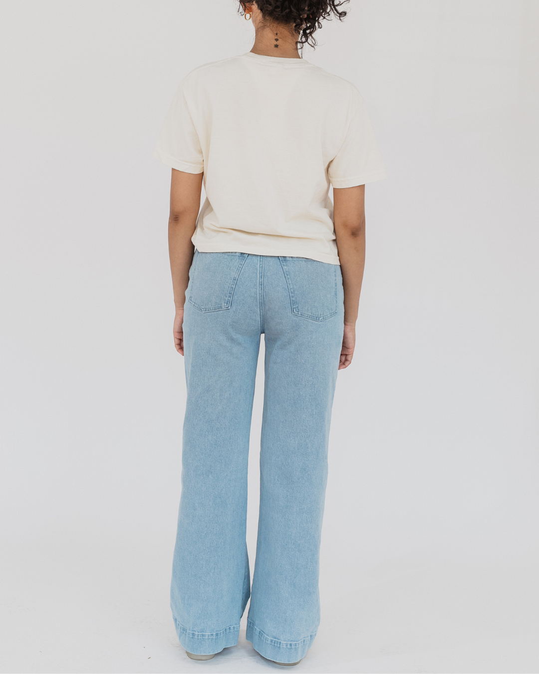 Charlianne High-Rise Wide Leg Trouser Jeans