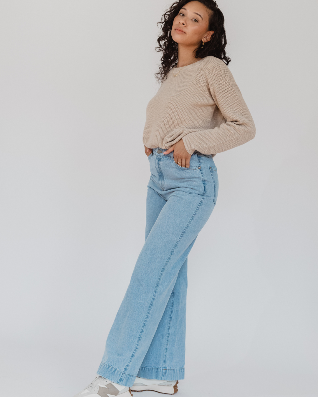 Charlianne High-Rise Wide Leg Trouser Jeans