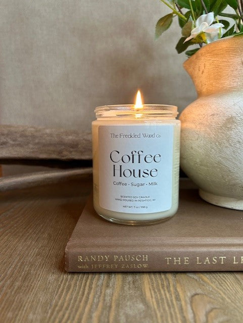 100% Clean Soy Candle Coffee House