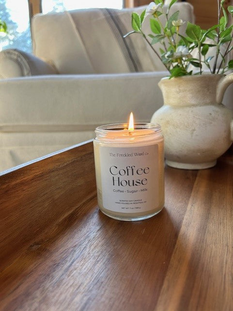 100% Clean Soy Candle Coffee House