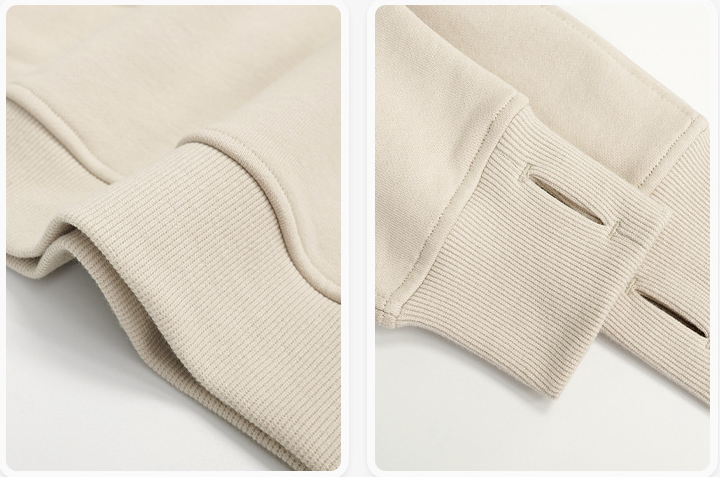 100% Cotton Half-Zip Sweatshirt