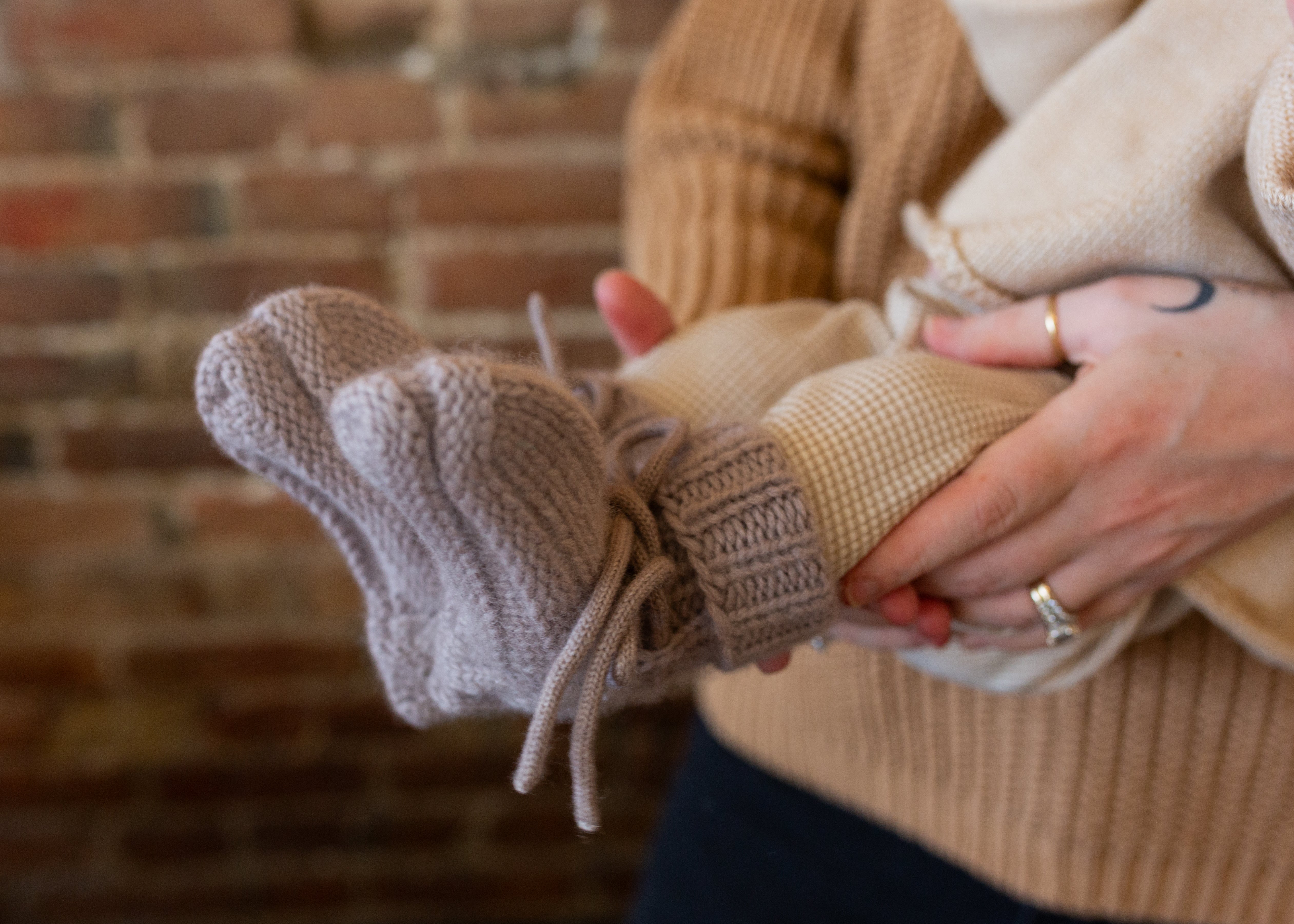 100% Cashmere Booties