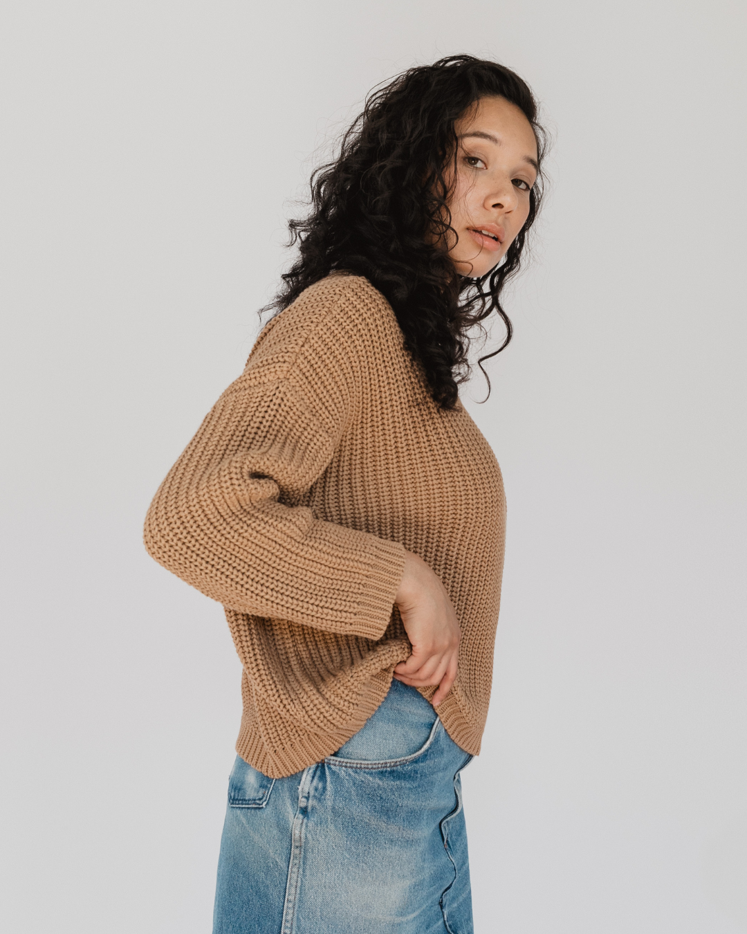 100% Organic Cotton - The Chunky Sweater