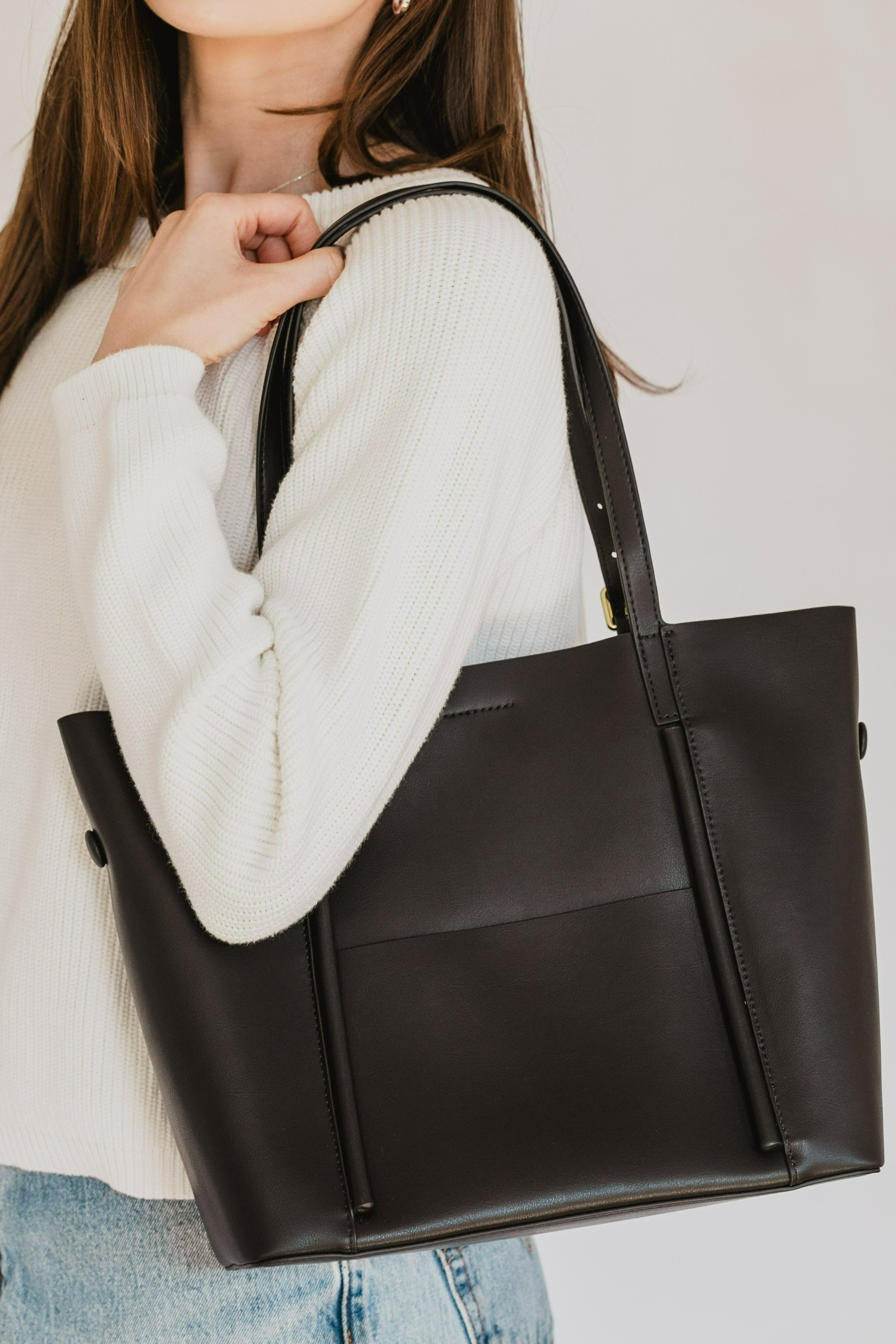 The Amalfi Genuine Leather Tote