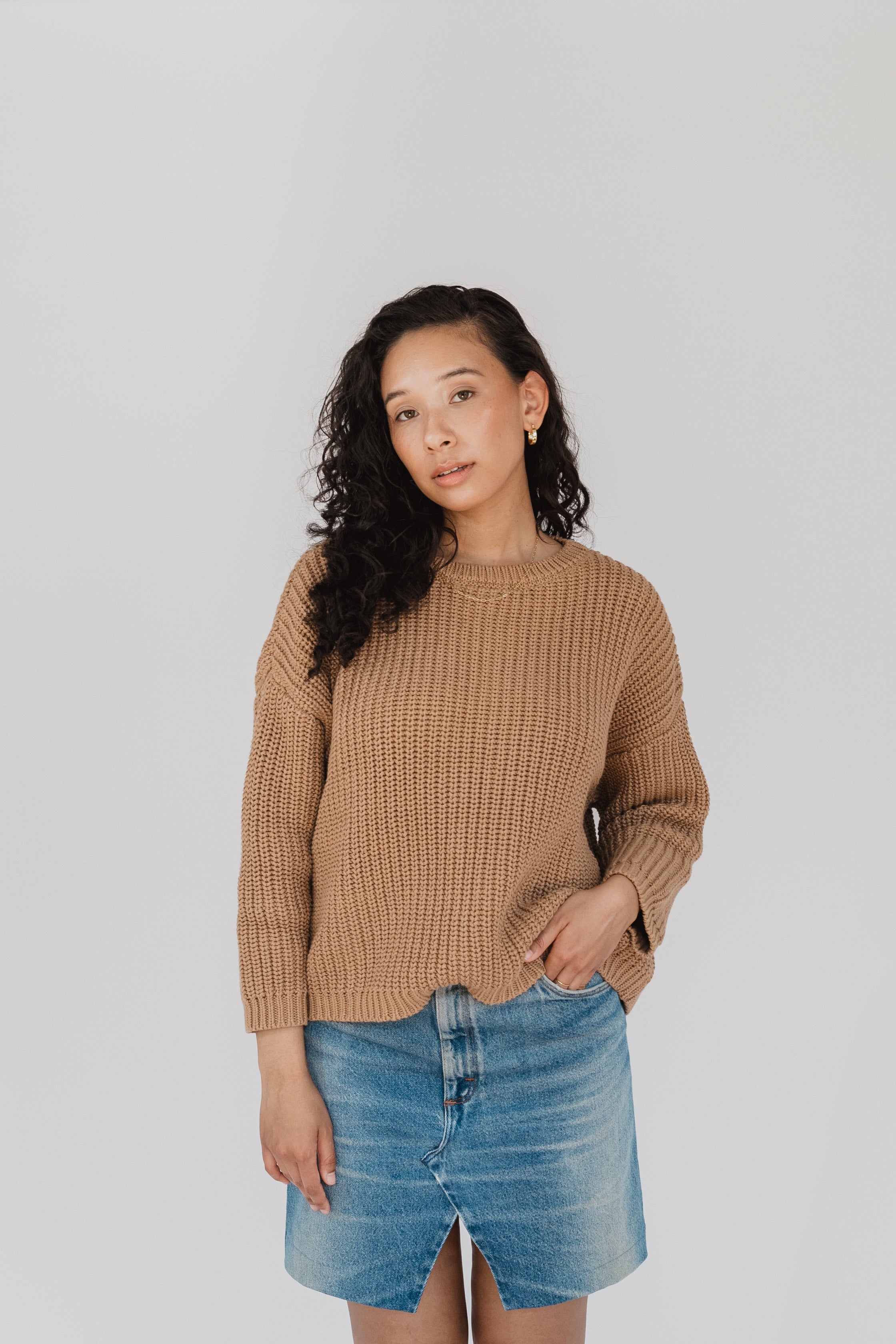 100% Organic Cotton - The Chunky Knit Sweater