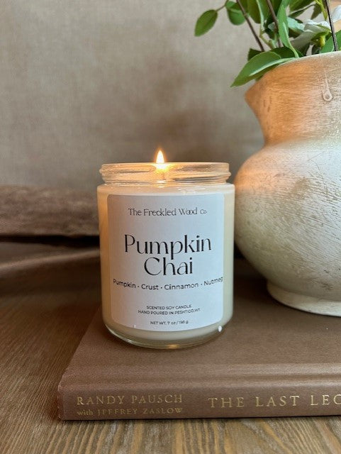 100% Clean Soy Candle Pumpkin Chai