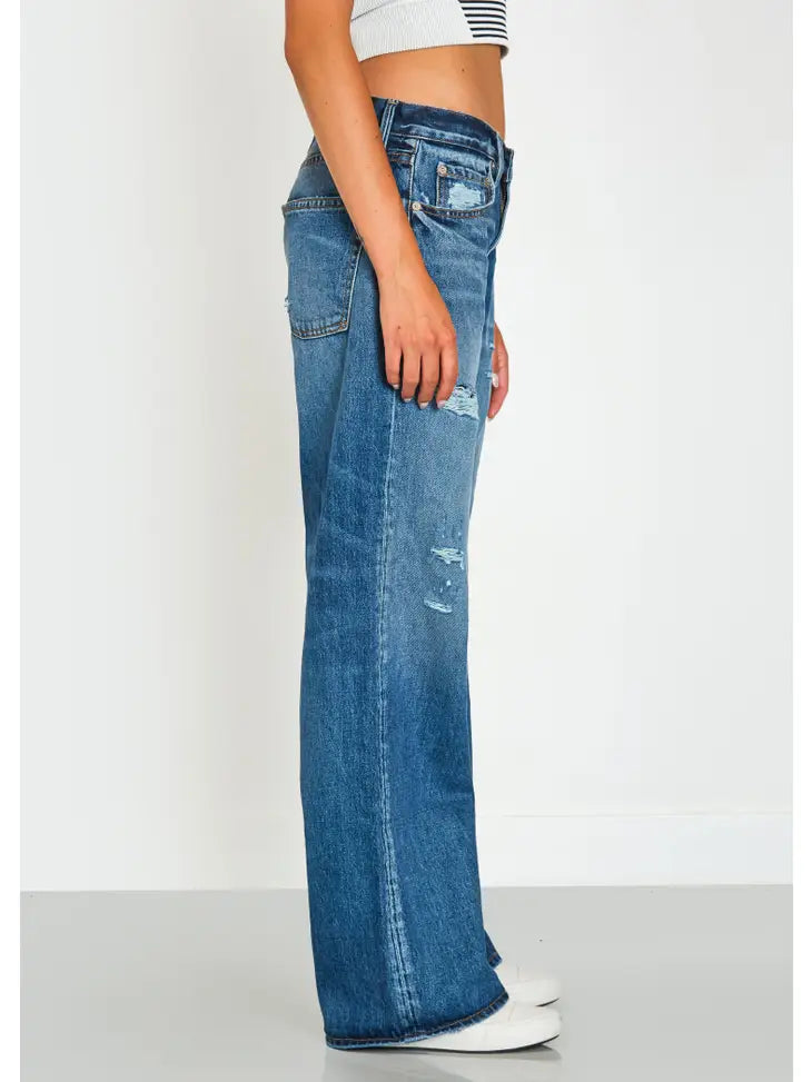 Stella Low Rise Loose Straight Jeans