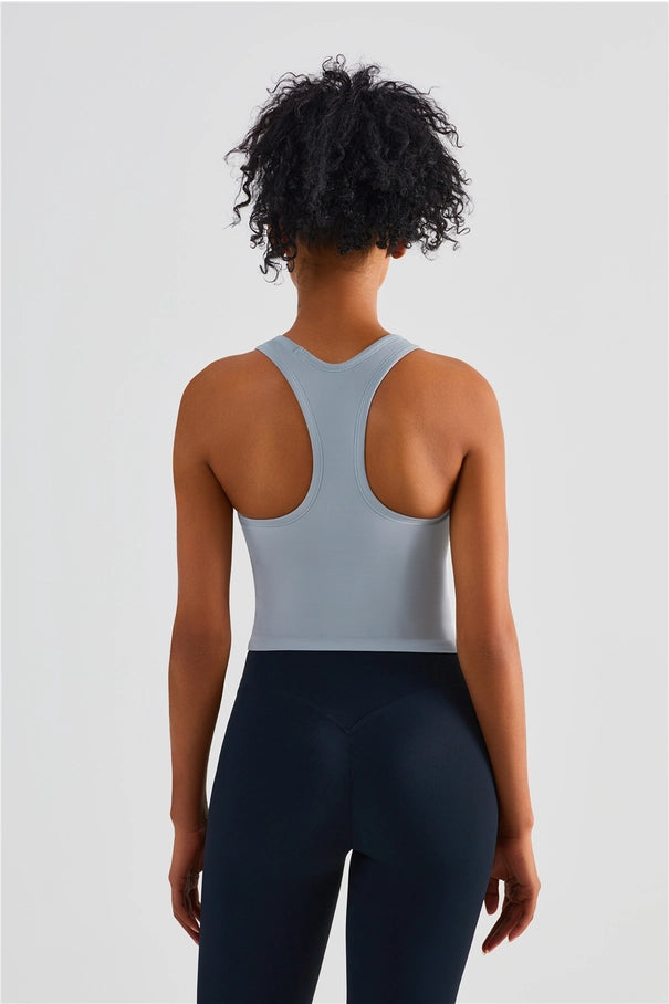 Avery Ribbed Racerback Tank