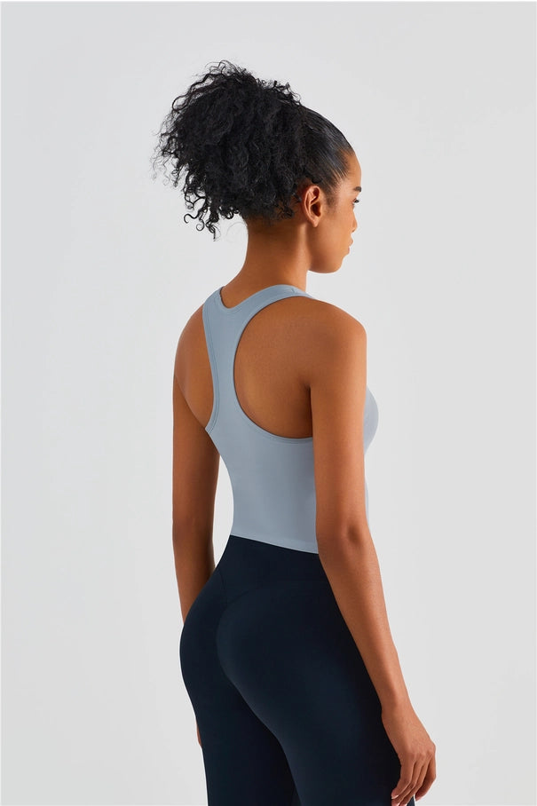 Avery Ribbed Racerback Tank