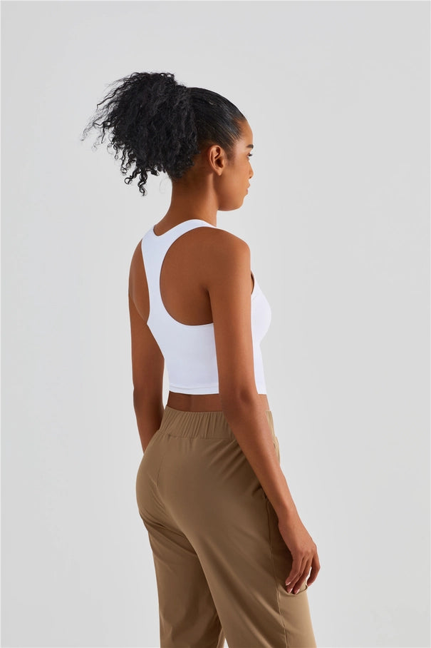 Avery Ribbed Racerback Tank