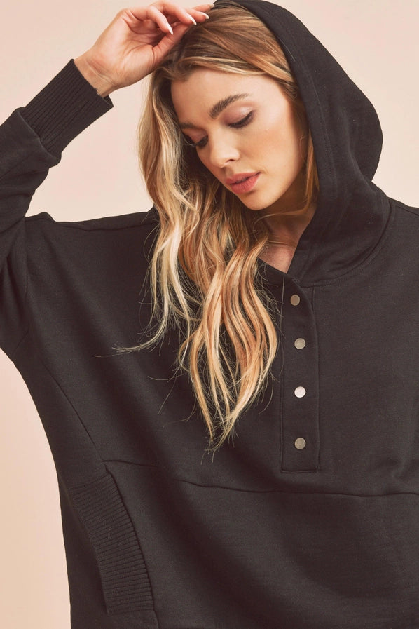 Georgia 100% Cotton Oversized Hoodie