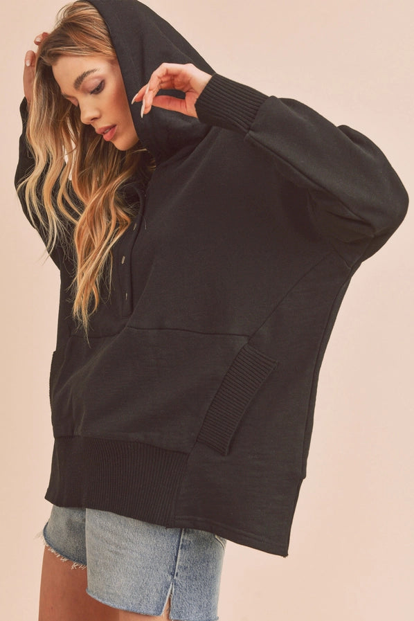 Georgia 100% Cotton Oversized Hoodie