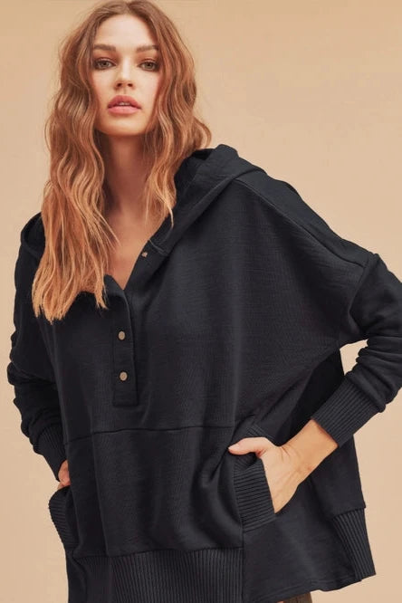 Georgia 100% Cotton Oversized Hoodie