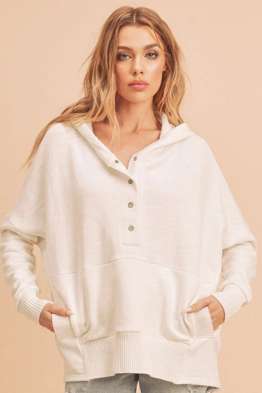 Georgia 100% Cotton Oversized Hoodie