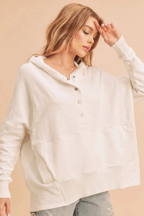 Georgia 100% Cotton Oversized Hoodie