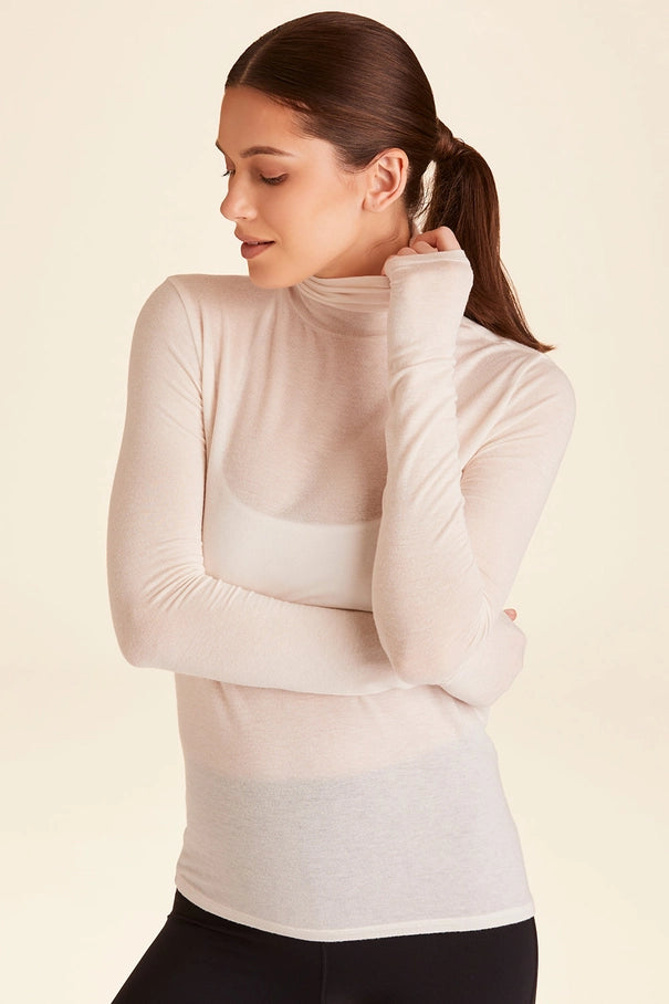 Washable Cashmere Turtleneck