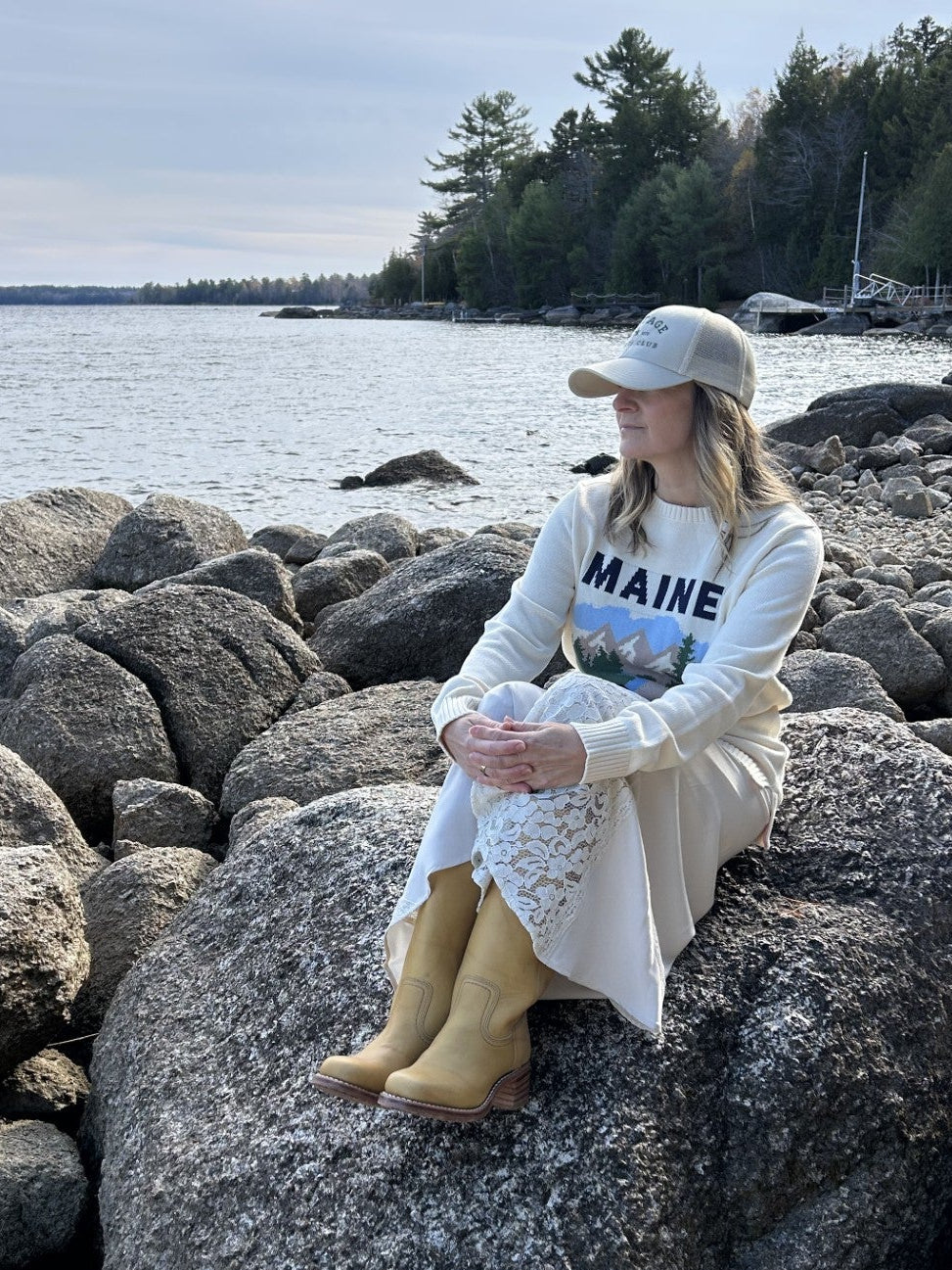 The Trailhead Crew -MAINE - 100% Cotton Knit