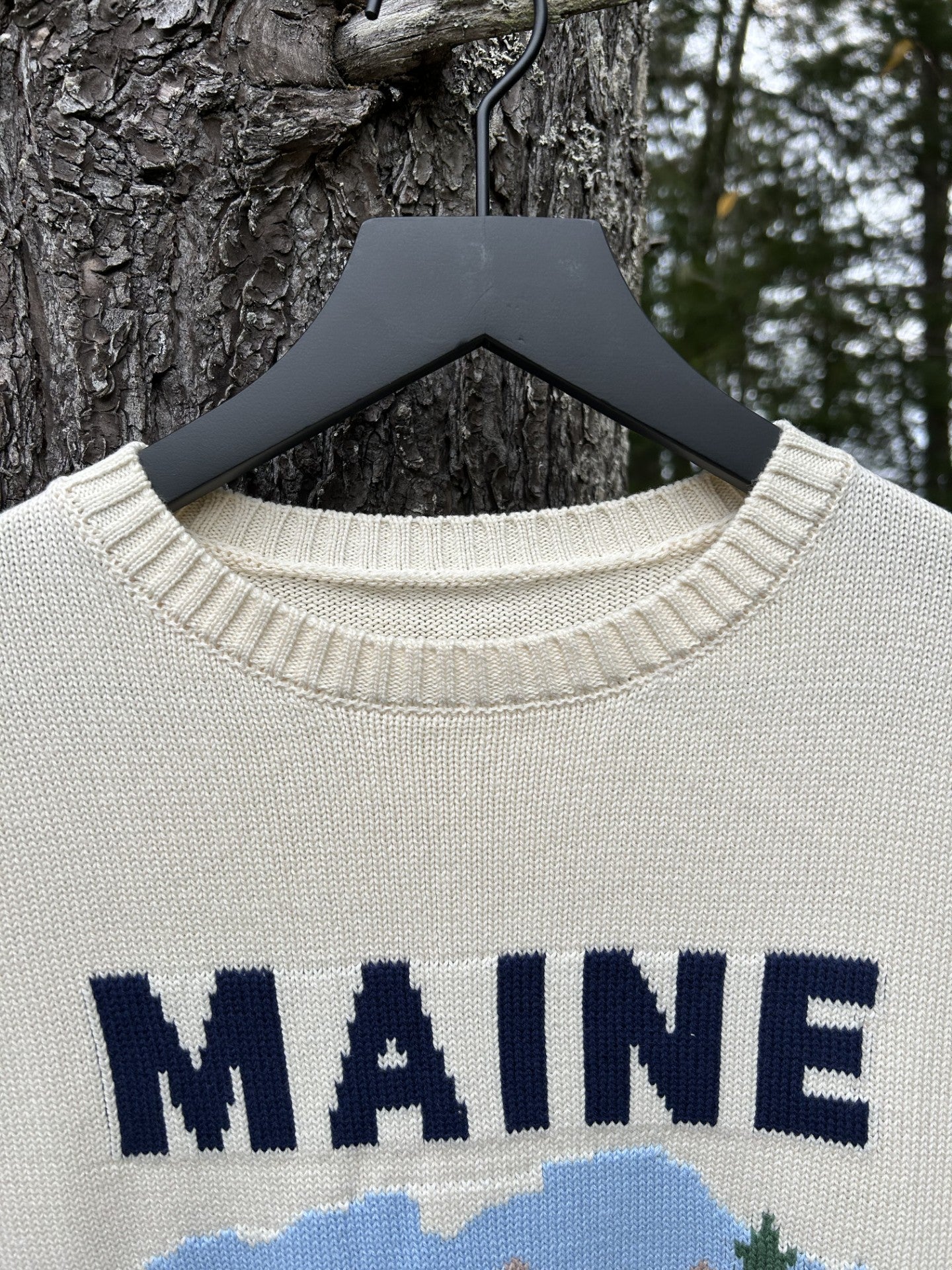The Trailhead Crew -MAINE - 100% Cotton Knit