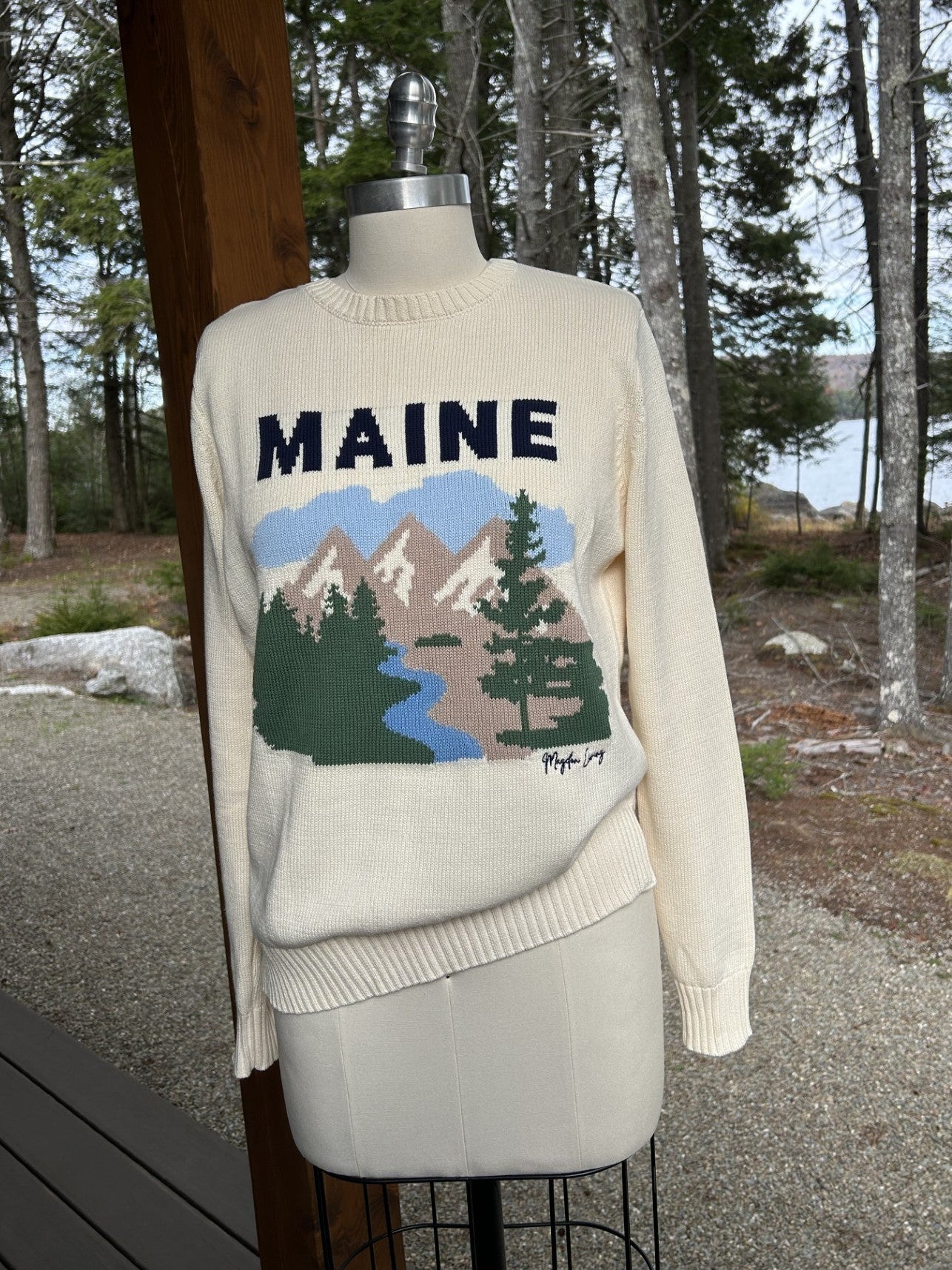The Trailhead Crew -MAINE - 100% Cotton Knit